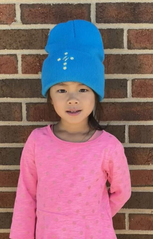 KIDS KNIT TOBOGGAN HAT